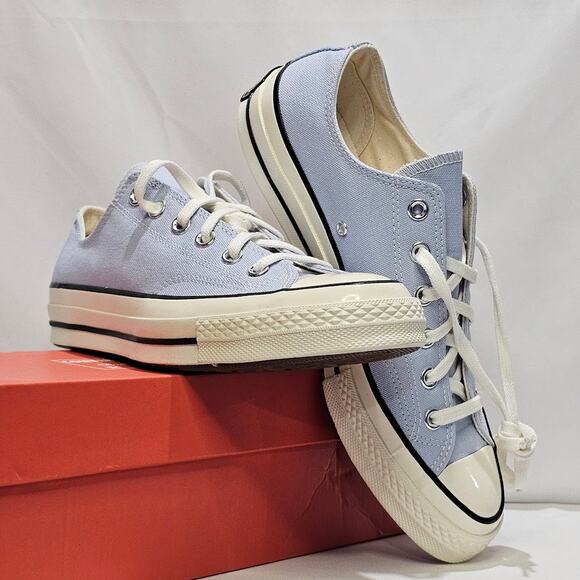 Converse Unisex Chuck 70's Oxfords Women 8.5 Cloudy Daze A06522F NWT - Picture 1 of 9